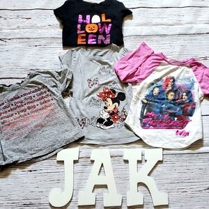 GIRLS SHIRT BUNDLE (DISNEY, GYMBOREE, ETC)